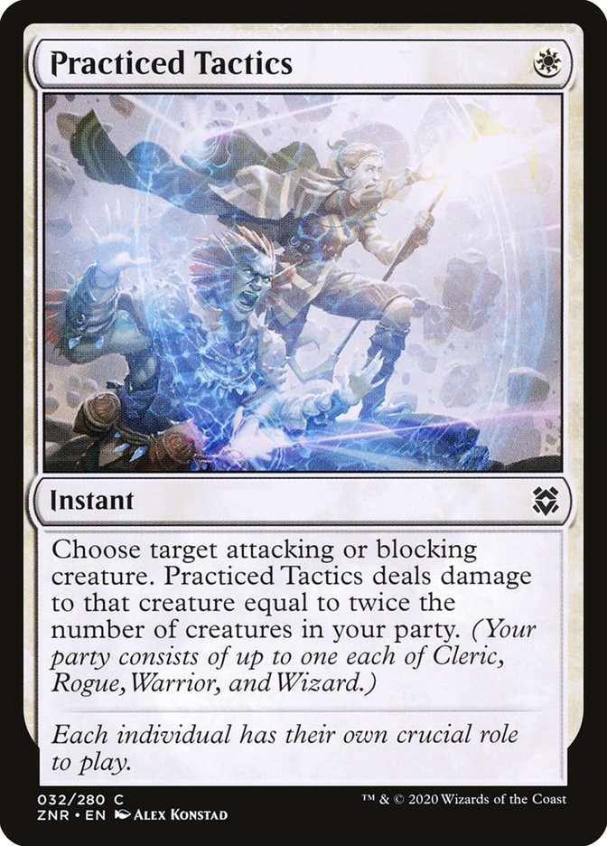 Practiced Tactics [Zendikar Rising] | Silver Goblin