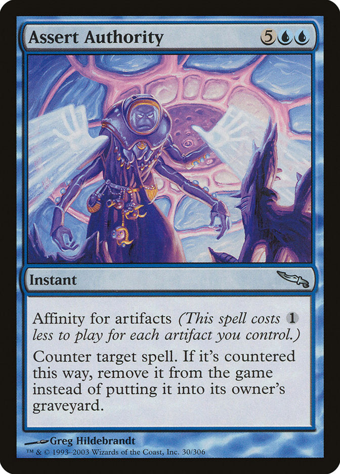 Assert Authority [Mirrodin] | Silver Goblin