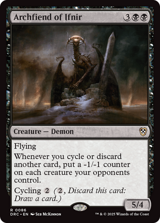 Archfiend of Ifnir (086) - Commander: Aetherdrift