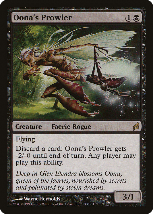 Oona's Prowler [Lorwyn] Foil