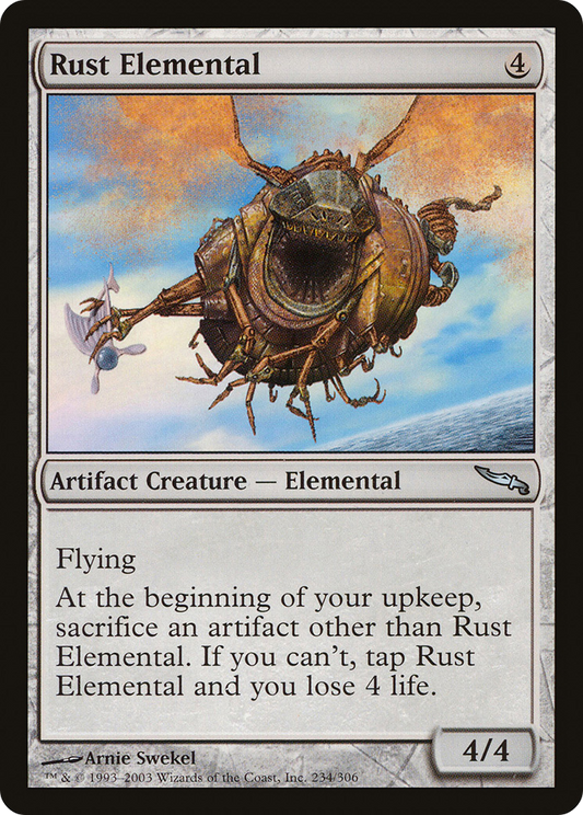 Rust Elemental [Mirrodin] Foil