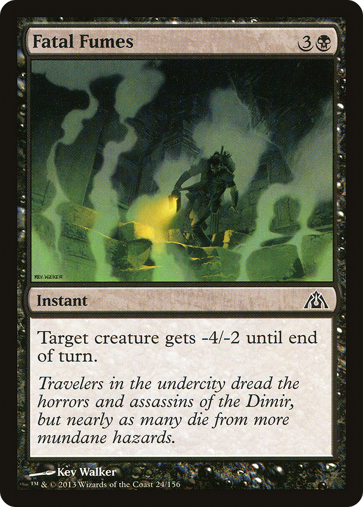 Fatal Fumes [Dragon's Maze] Foil