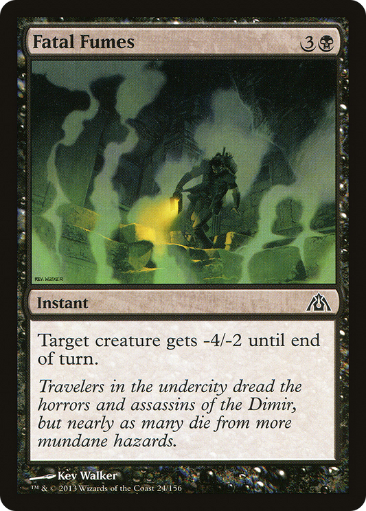 Fatal Fumes [Dragon's Maze] Foil