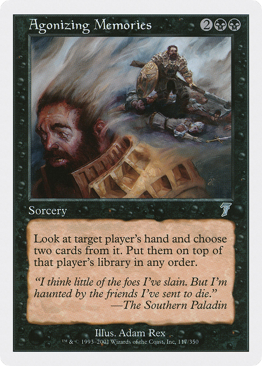 Agonizing Memories (117) Foil - Seventh Edition