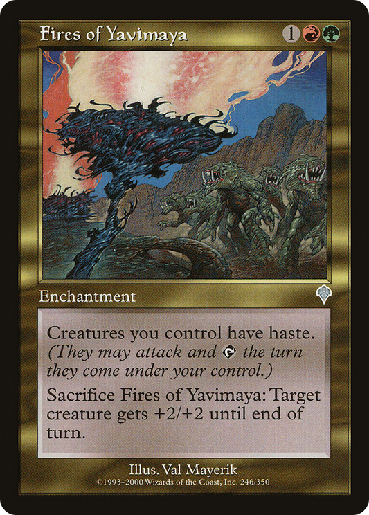Fires of Yavimaya [Invasion] Foil