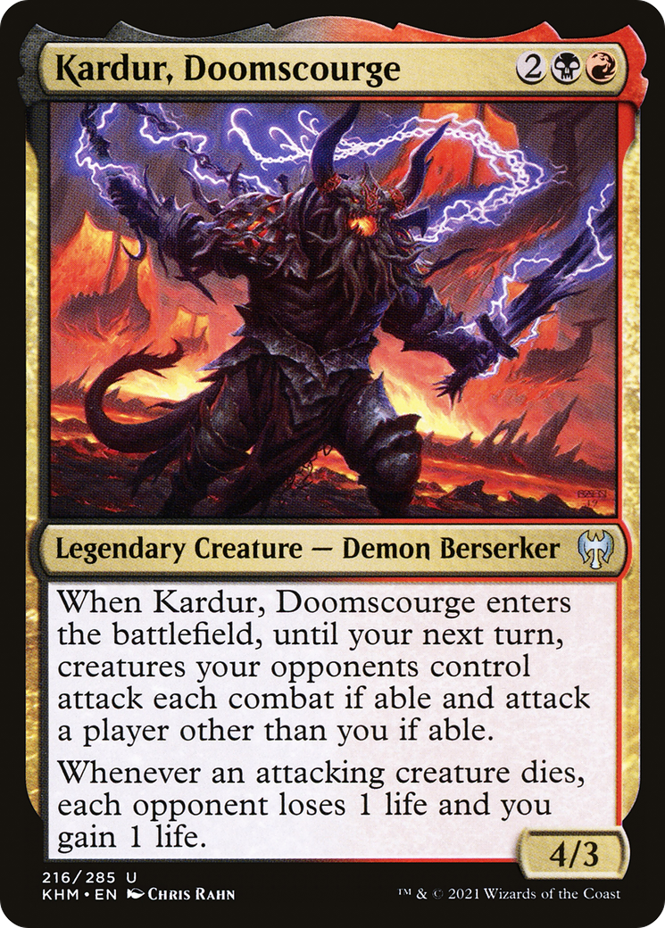 Kardur, Doomscourge (216) Foil - Kaldheim