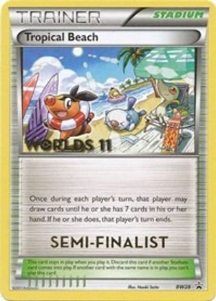 Tropical Beach - BW28 (Worlds 11) [Semi Finalist] (BW28) - Black and White Promos
