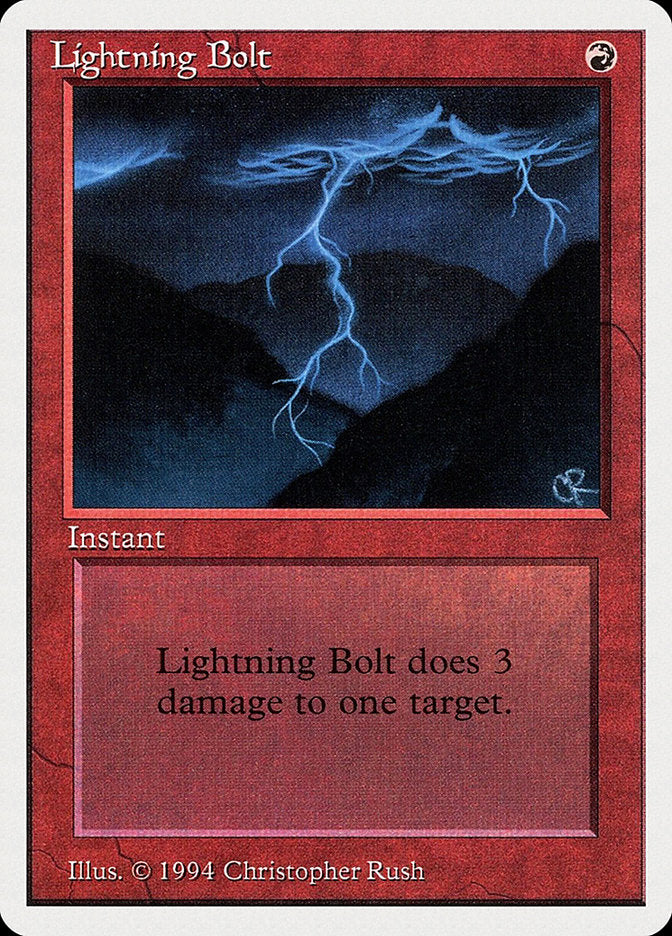 Lightning Bolt [Summer Magic / Edgar] | Silver Goblin