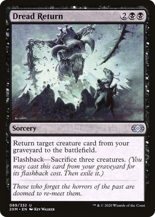 Dread Return [Double Masters] Foil
