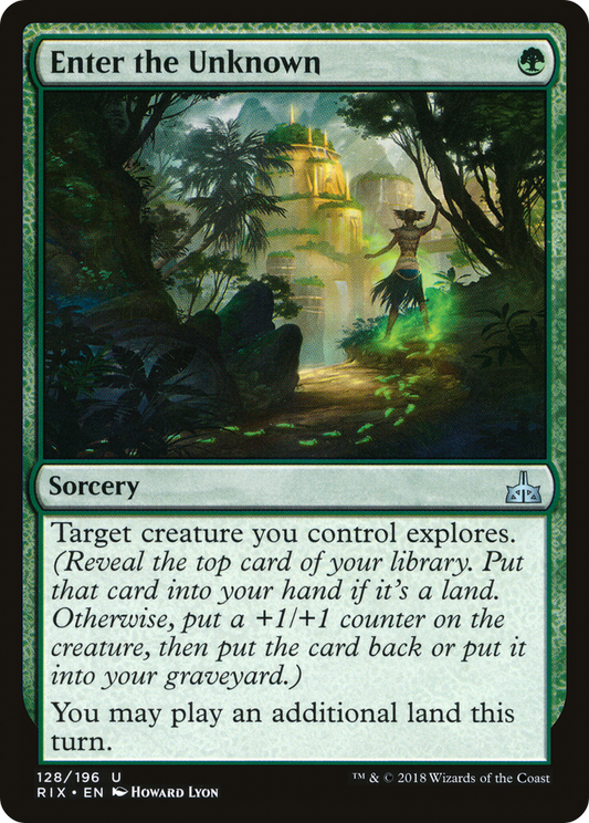 Enter the Unknown [Rivals of Ixalan] Foil