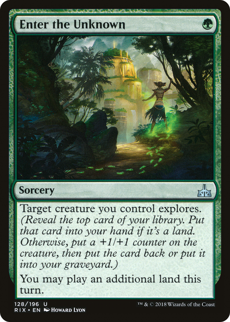 Enter the Unknown [Rivals of Ixalan] | Silver Goblin