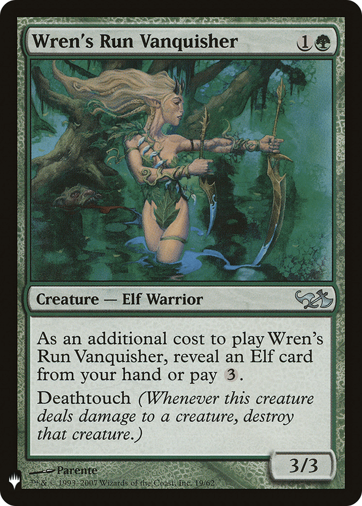 Wren's Run Vanquisher (DD1-19) - The List