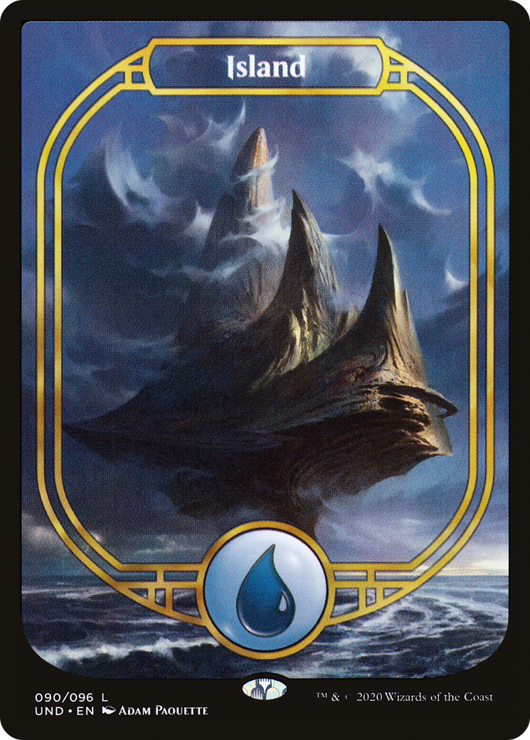 Island (90) [Unsanctioned] Foil