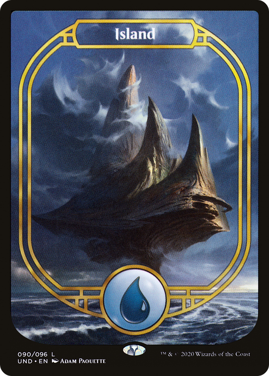 Island (90) [Unsanctioned] Foil