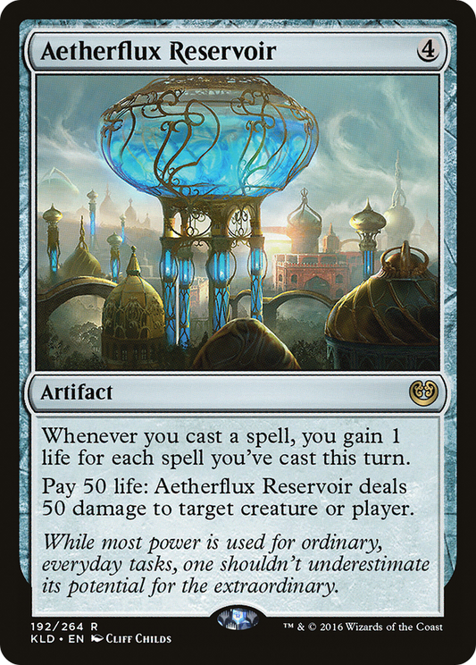 Aetherflux Reservoir [Kaladesh] Foil