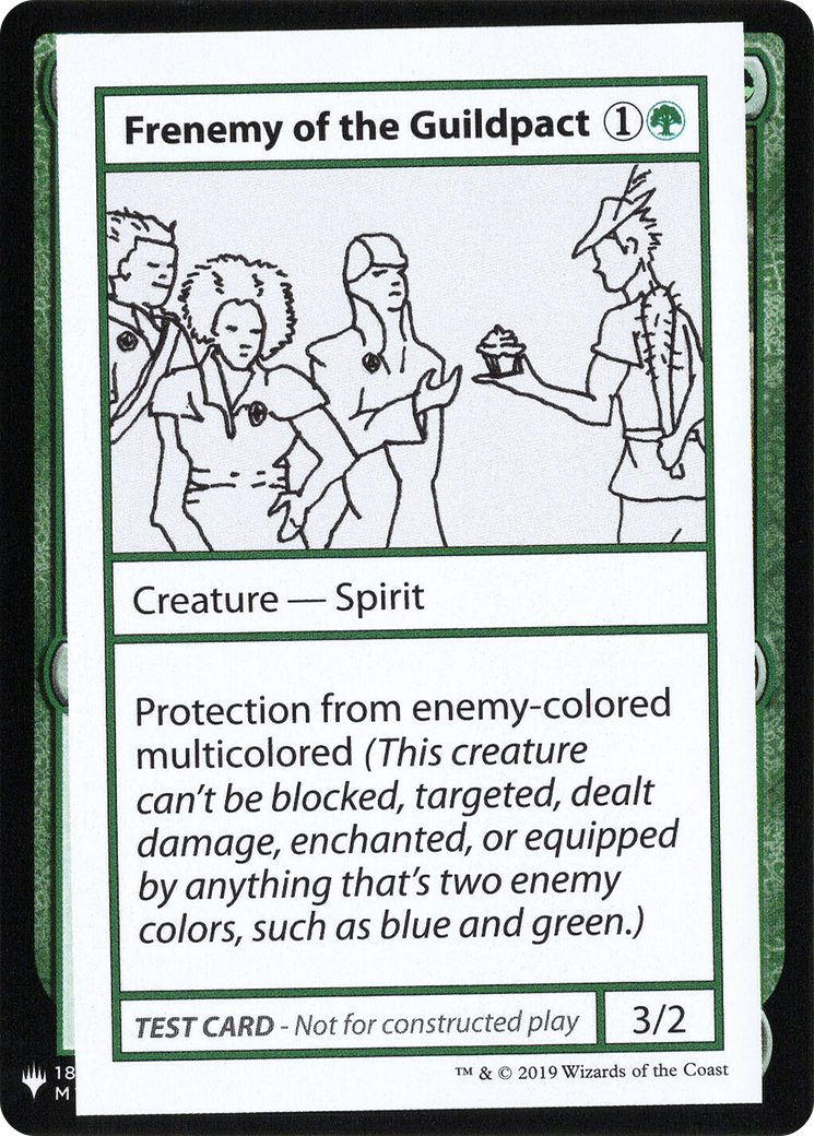 Frenemy of the Guildpact (074) - Mystery Booster Playtest Cards 2019