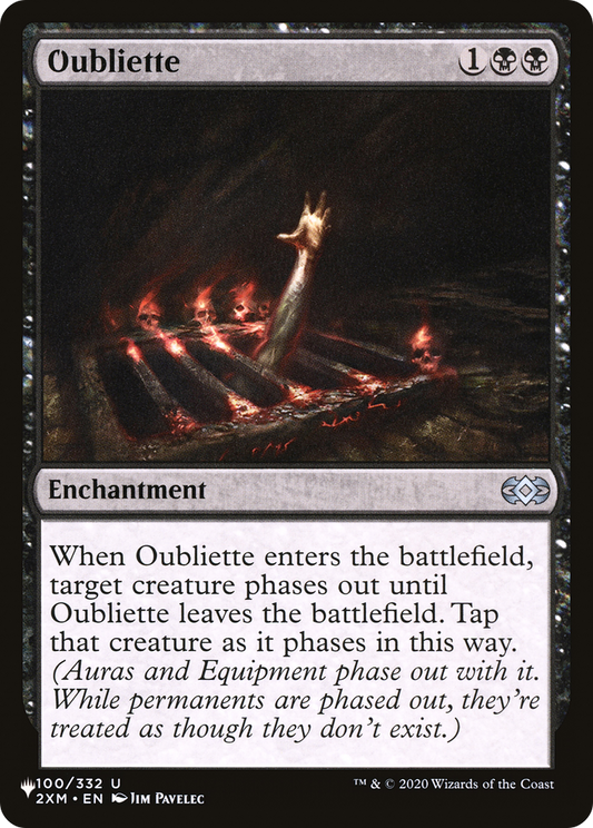 Oubliette [The List]