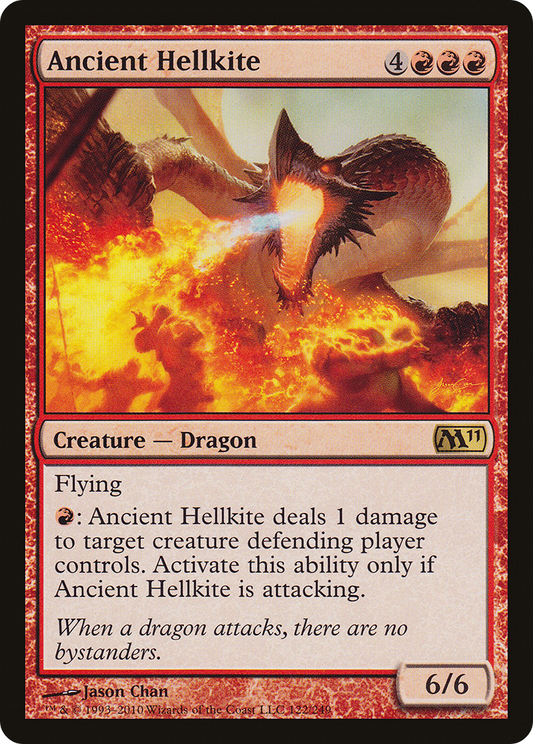 Ancient Hellkite [Magic 2011] Foil