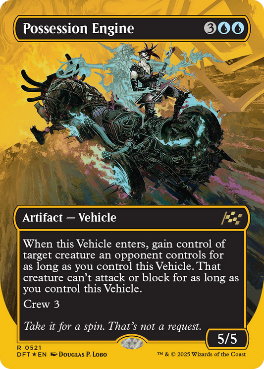 Possession Engine (Borderless) (First-Place Foil) Foil (521) - Aetherdrift