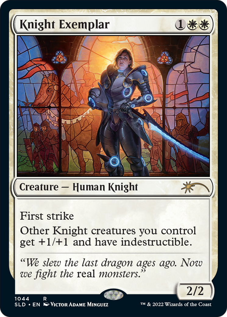 Knight Exemplar (1044) Foil - Secret Lair Drop