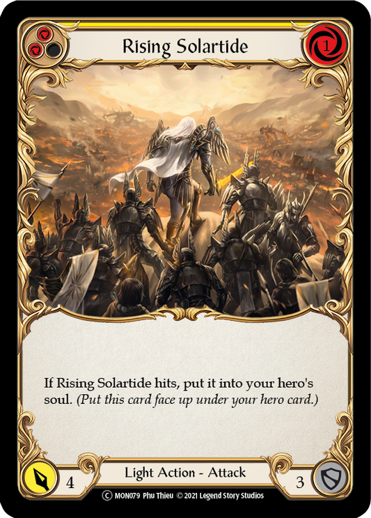 Rising Solartide (Yellow) Unlimited Edition  (MON079) - Monarch