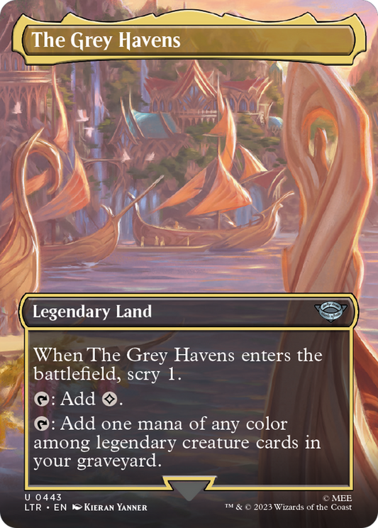 The Grey Havens (443) Foil - The Lord of the Rings: Tales of Middle-earth