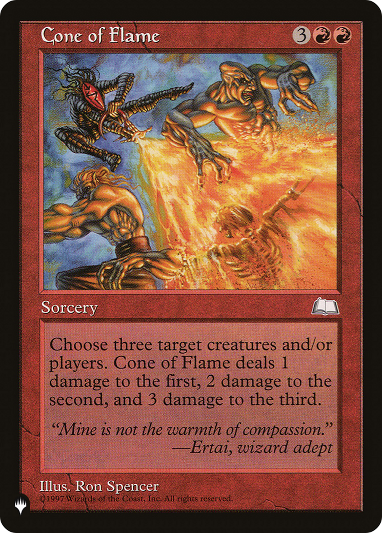 Cone of Flame [The List Reprints] | Silver Goblin