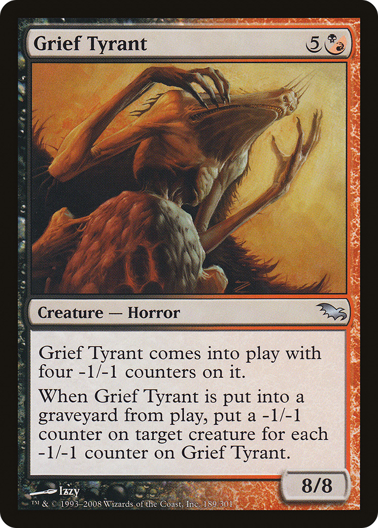 Grief Tyrant (189) - Shadowmoor Foil