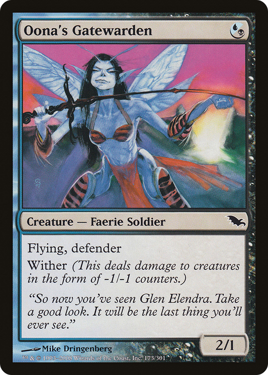 Oona's Gatewarden [Shadowmoor] Foil