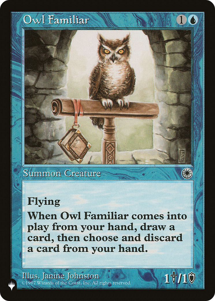 Owl Familiar (POR-63)