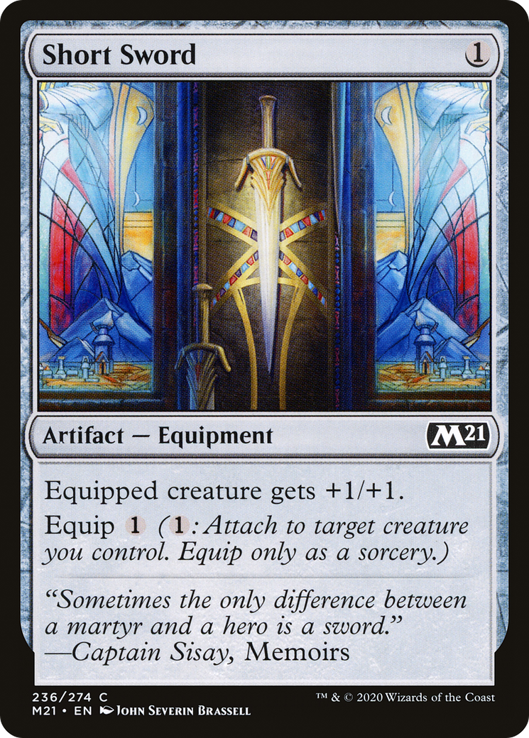 Short Sword [Core Set 2021] Foil