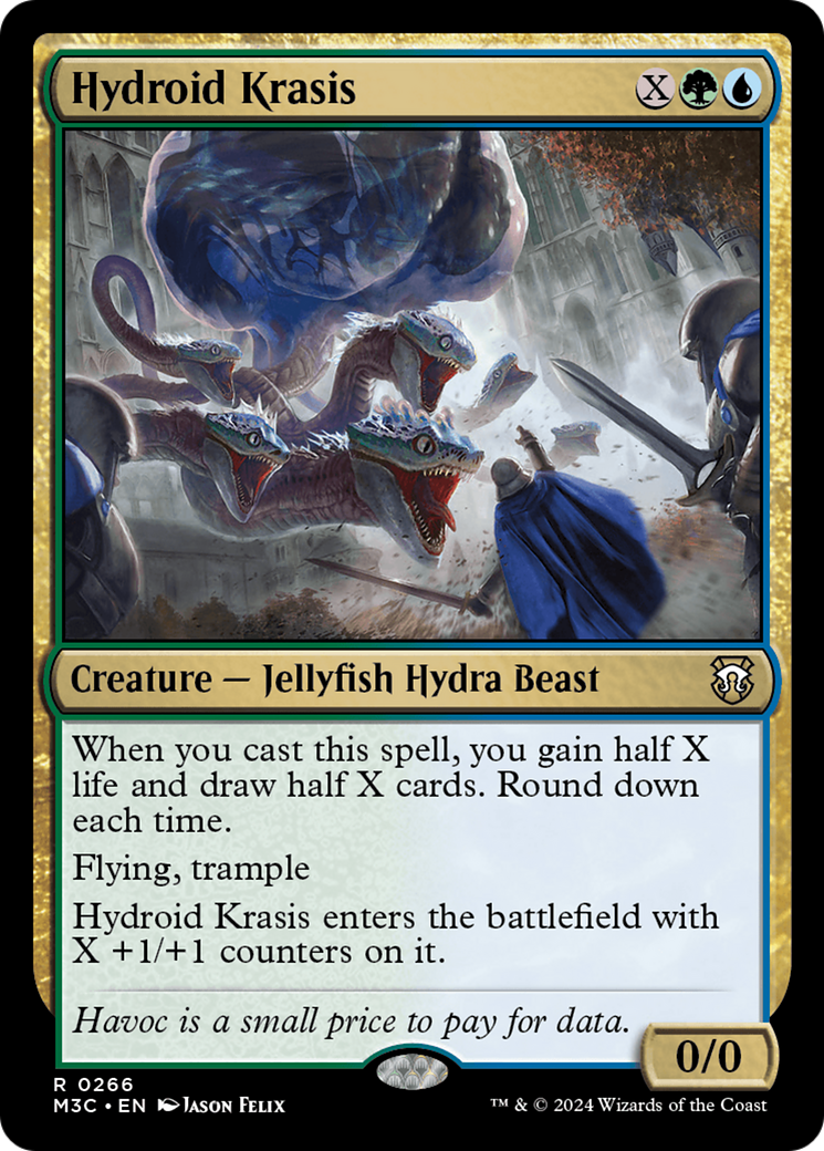 Hydroid Krasis (Ripple Foil) [Modern Horizons 3 Commander] | Silver Goblin