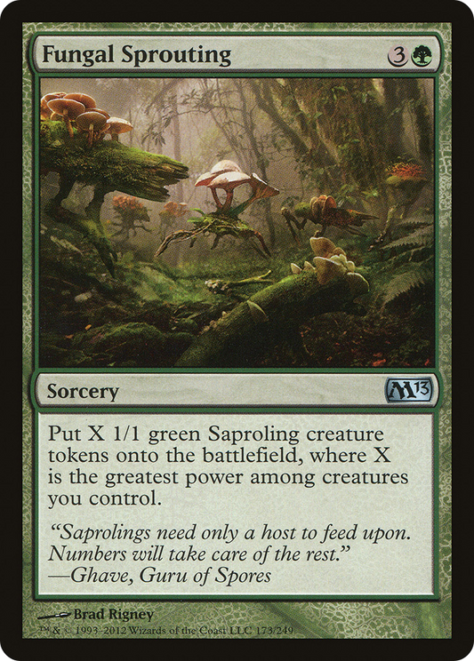 Fungal Sprouting [Magic 2013] Foil