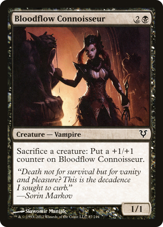 Bloodflow Connoisseur [Avacyn Restored] Foil