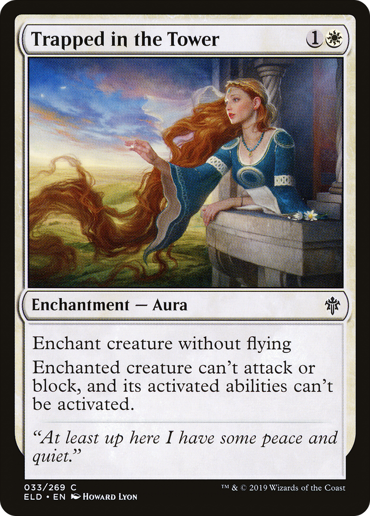 Trapped in the Tower [Throne of Eldraine] Foil