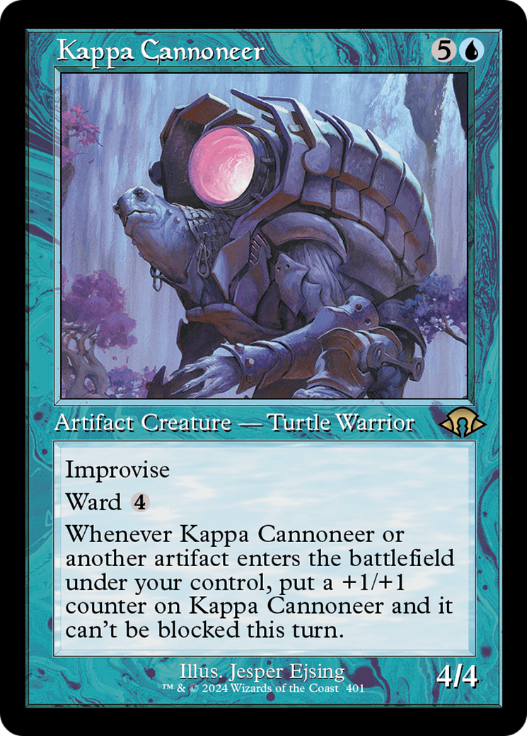 Kappa Cannoneer (Retro) (401) Foil - Modern Horizons 3