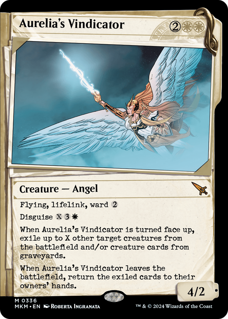 Aurelia's Vindicator (Showcase) [Murders at Karlov Manor] Foil