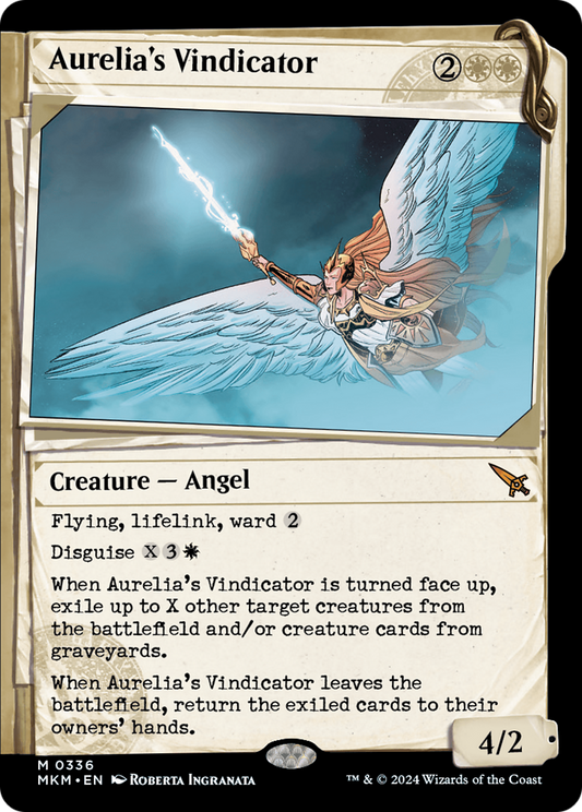 Aurelia's Vindicator (Showcase) [Murders at Karlov Manor] Foil