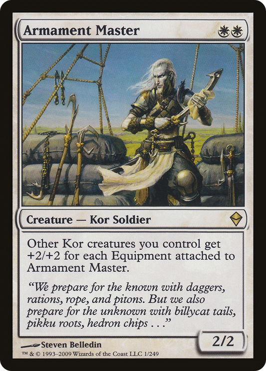 Armament Master [Zendikar] Foil
