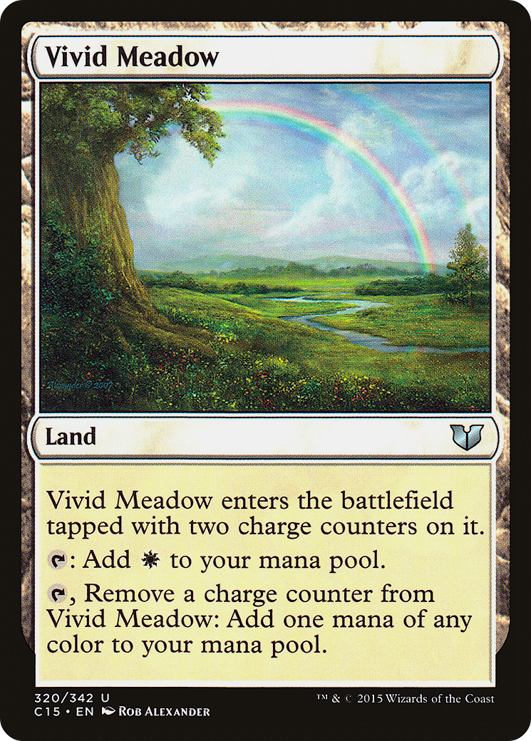Vivid Meadow (320) - Commander 2015