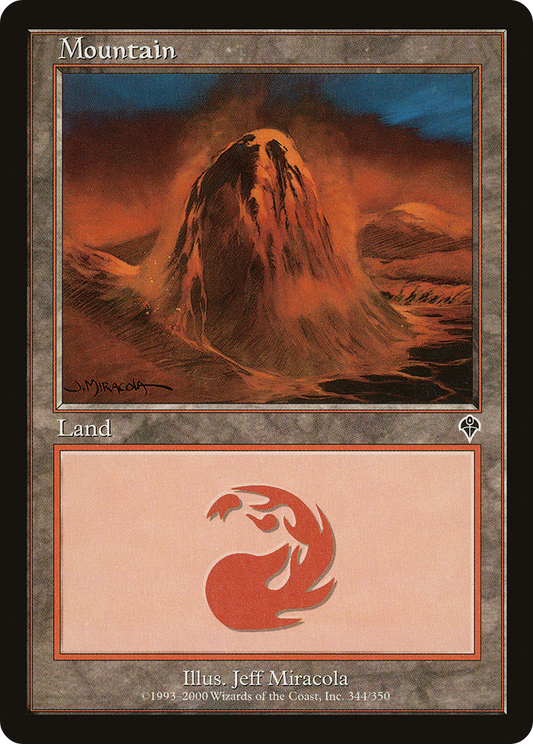 Mountain (344) [Invasion] Foil