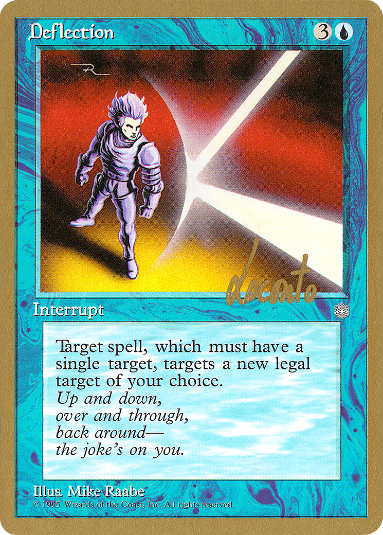 Deflection (Michael Loconto) [Pro Tour Collector Set] | Silver Goblin