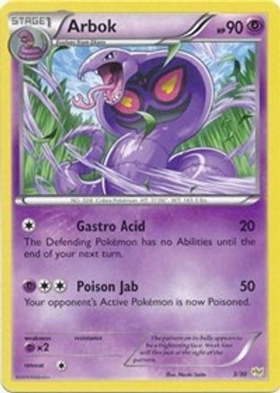 Arbok (3) - Trainer Kit: Sylveon & Noivern