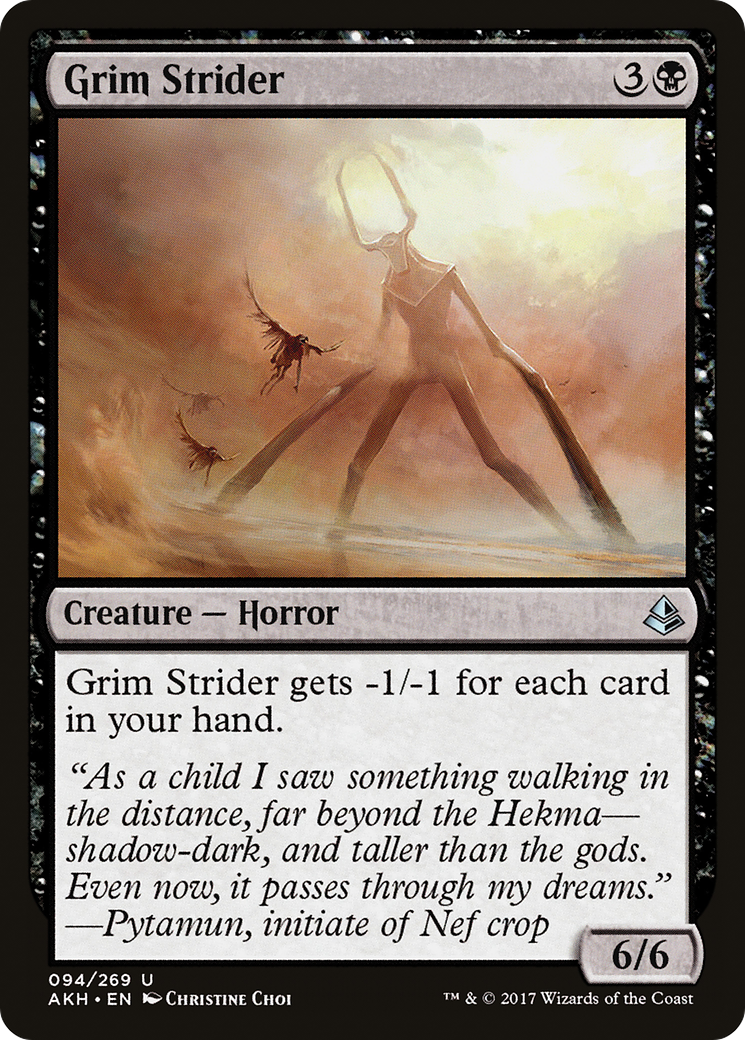 Grim Strider [Amonkhet] Foil