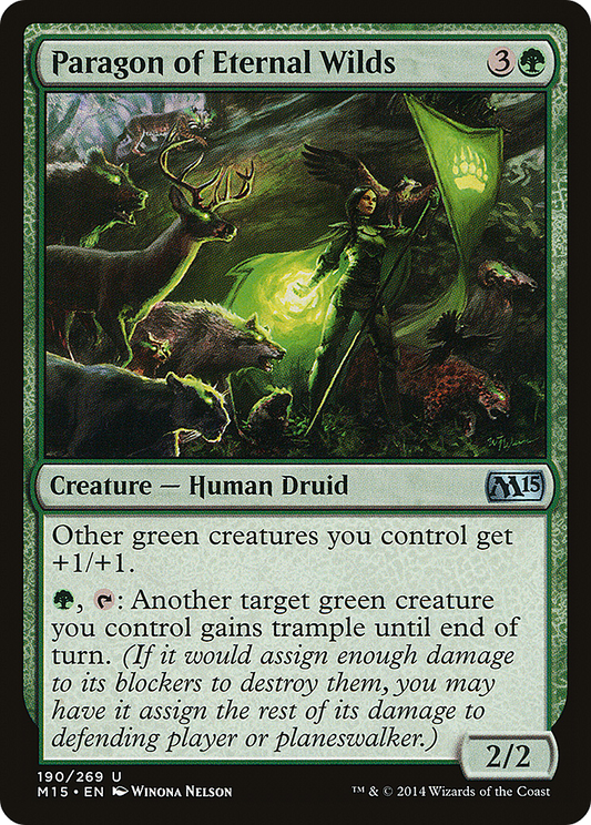 Paragon of Eternal Wilds [Magic 2015] Foil
