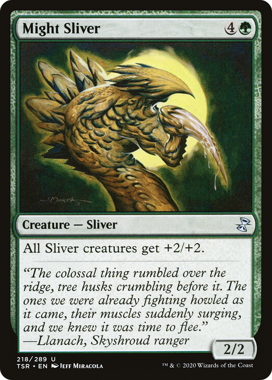 Might Sliver [Time Spiral Remastered] Foil