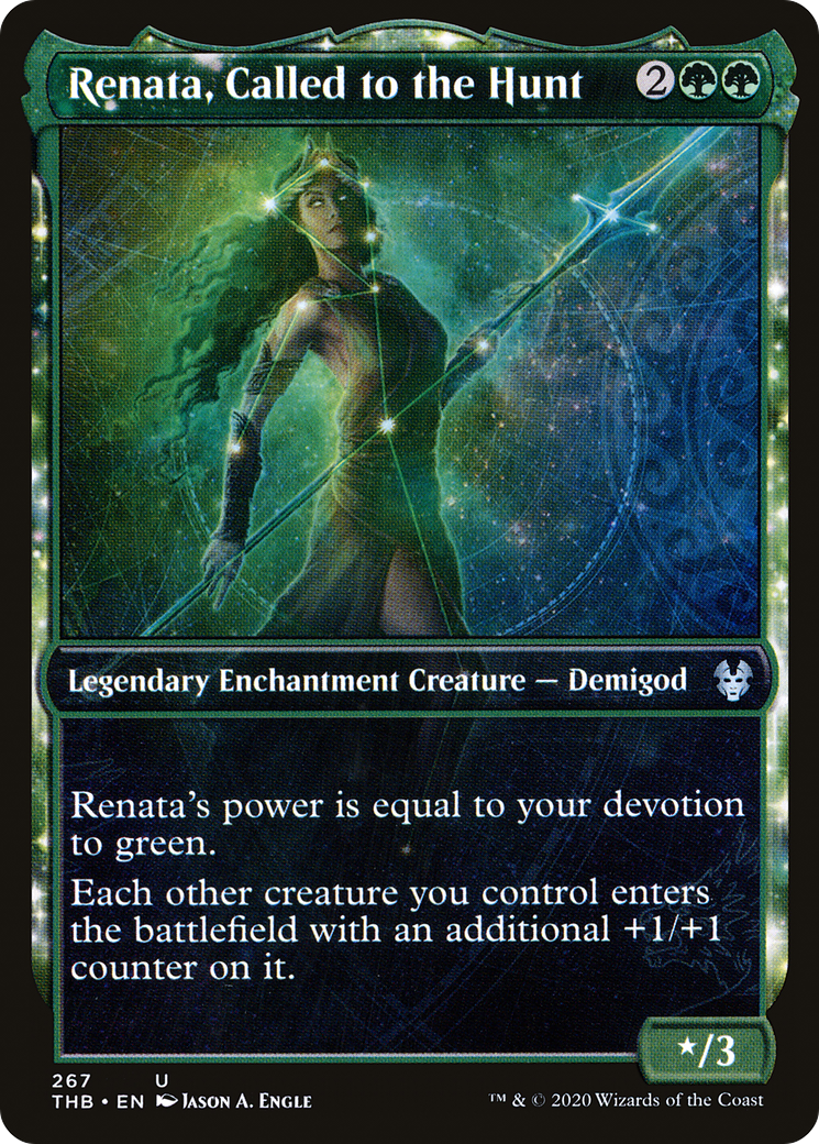 Renata, Called to the Hunt (Showcase) (267) Foil - Theros Beyond Death