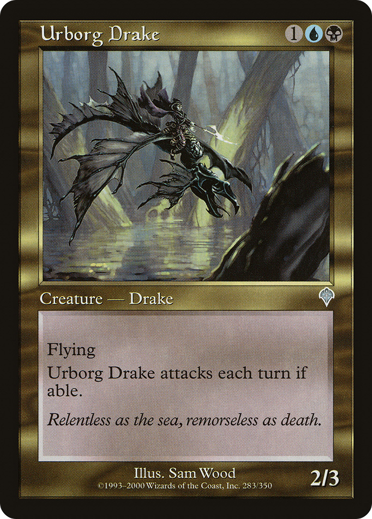 Urborg Drake [Invasion] Foil