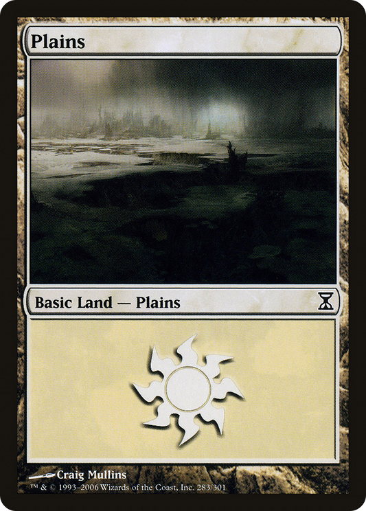Plains (283) [Time Spiral] Foil