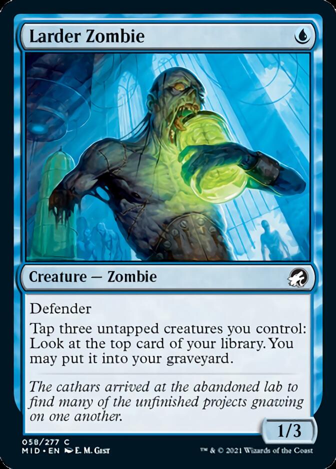 Larder Zombie [Innistrad: Midnight Hunt] | Silver Goblin